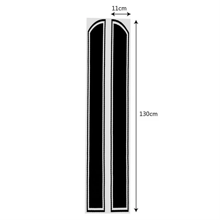 Car Custom Stickers Bar Stripe Engine Hood Decal Stickers Window Stickers