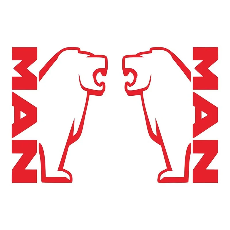 Lion Styling Sticker For MAN Truck
