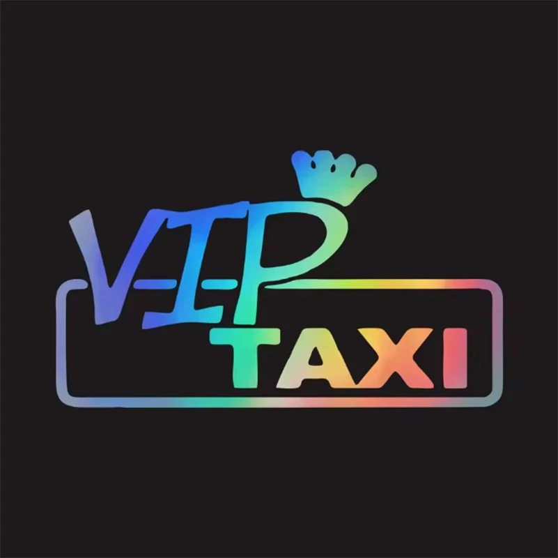 Vip Taxi Decal Sticker