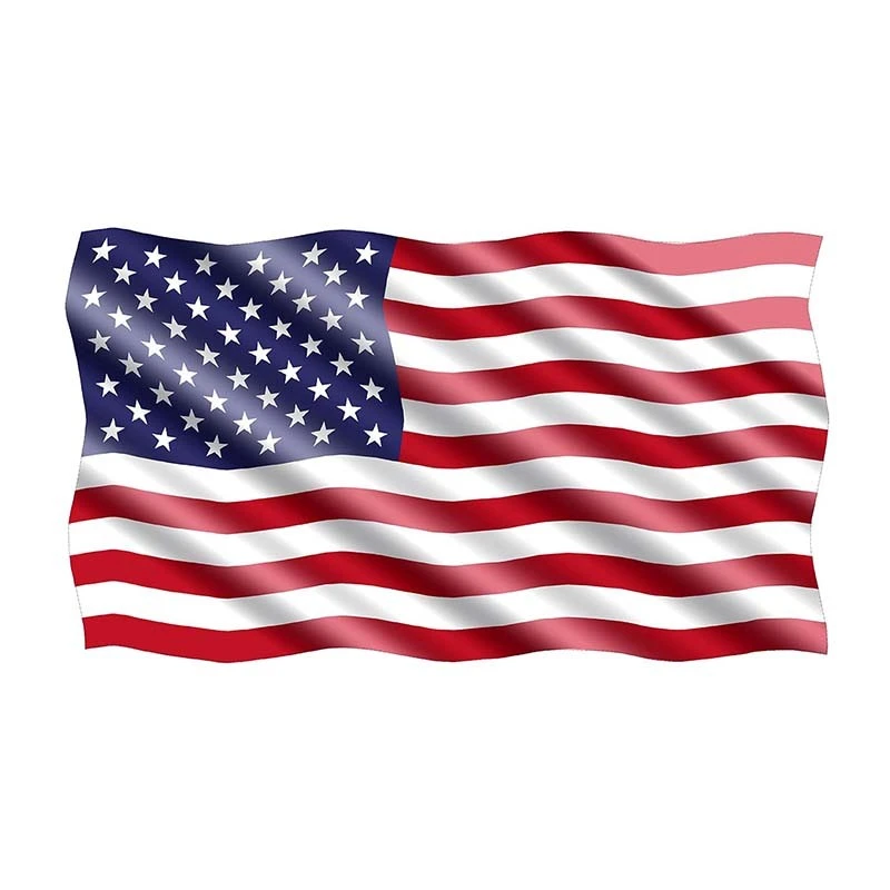 American Flag Sticker