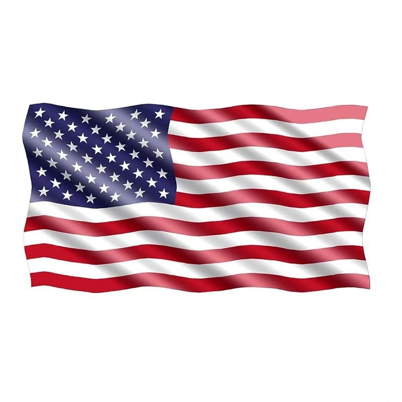 American Flag Sticker