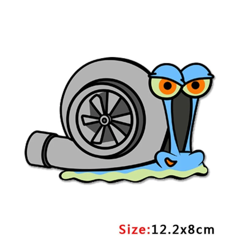 Cartoon Snail Decal Sticker For Car