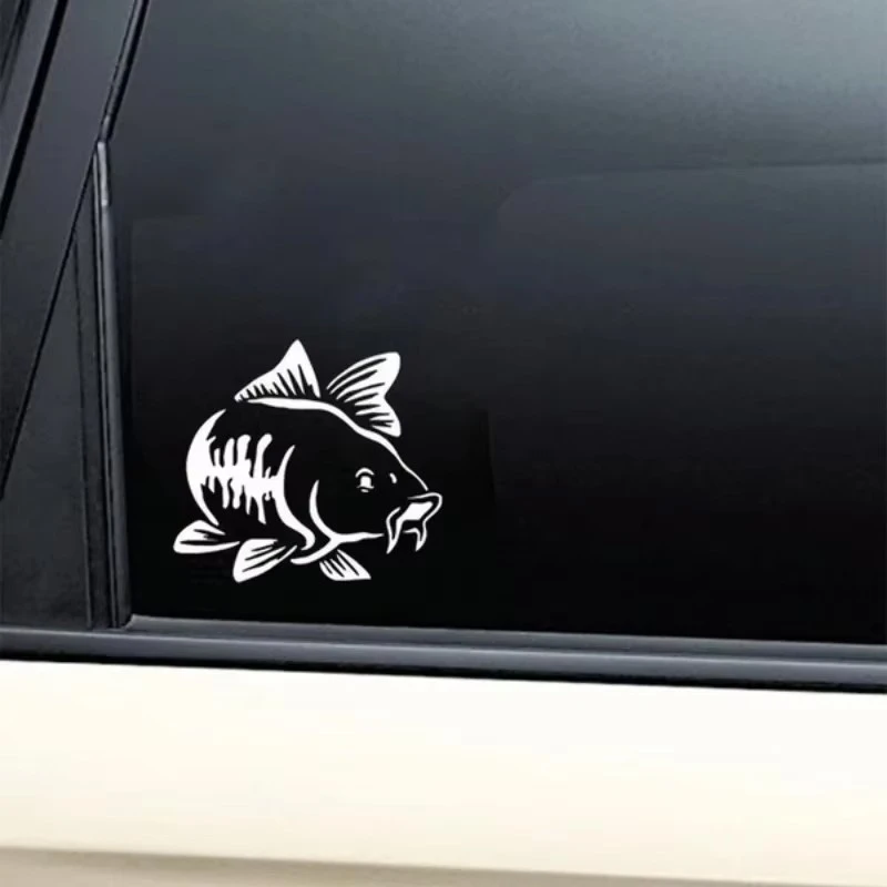 Car Sticker Of Carp Pattern