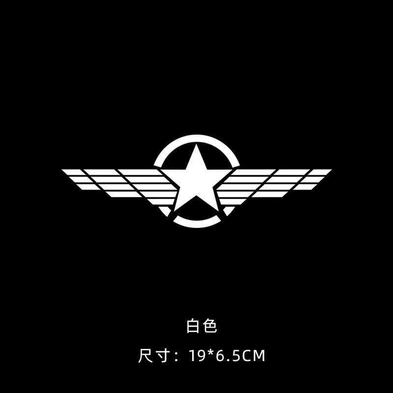 Wing Star Car Body Vniyl Label