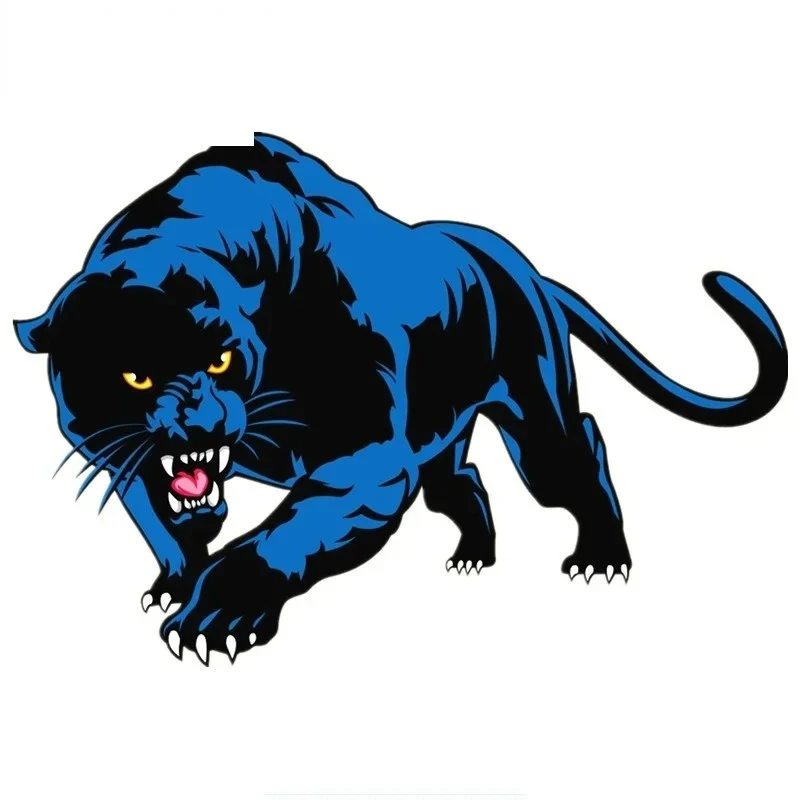 Blue Panther Print Personality Car Sticker high quality