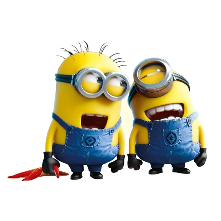Vinyl Car Sticker Minions Cartoon Waterproof
