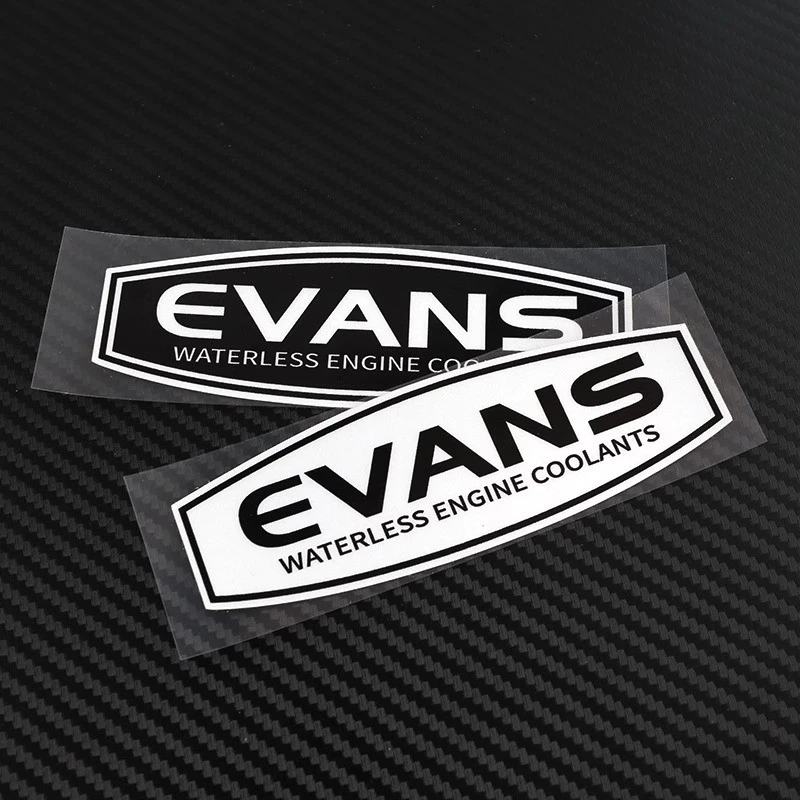Evans Logo Sticker For Car