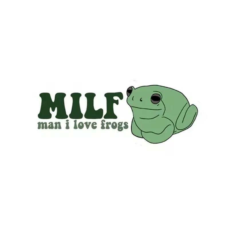 I Love Frogs Funny Car Stickers
