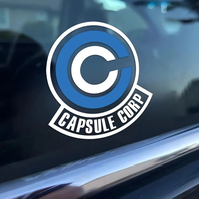 Capsule Corp Decal, Bulma 로고 스티커