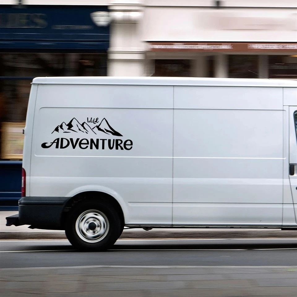 Car Adventure Mountain Decor Sticker factory