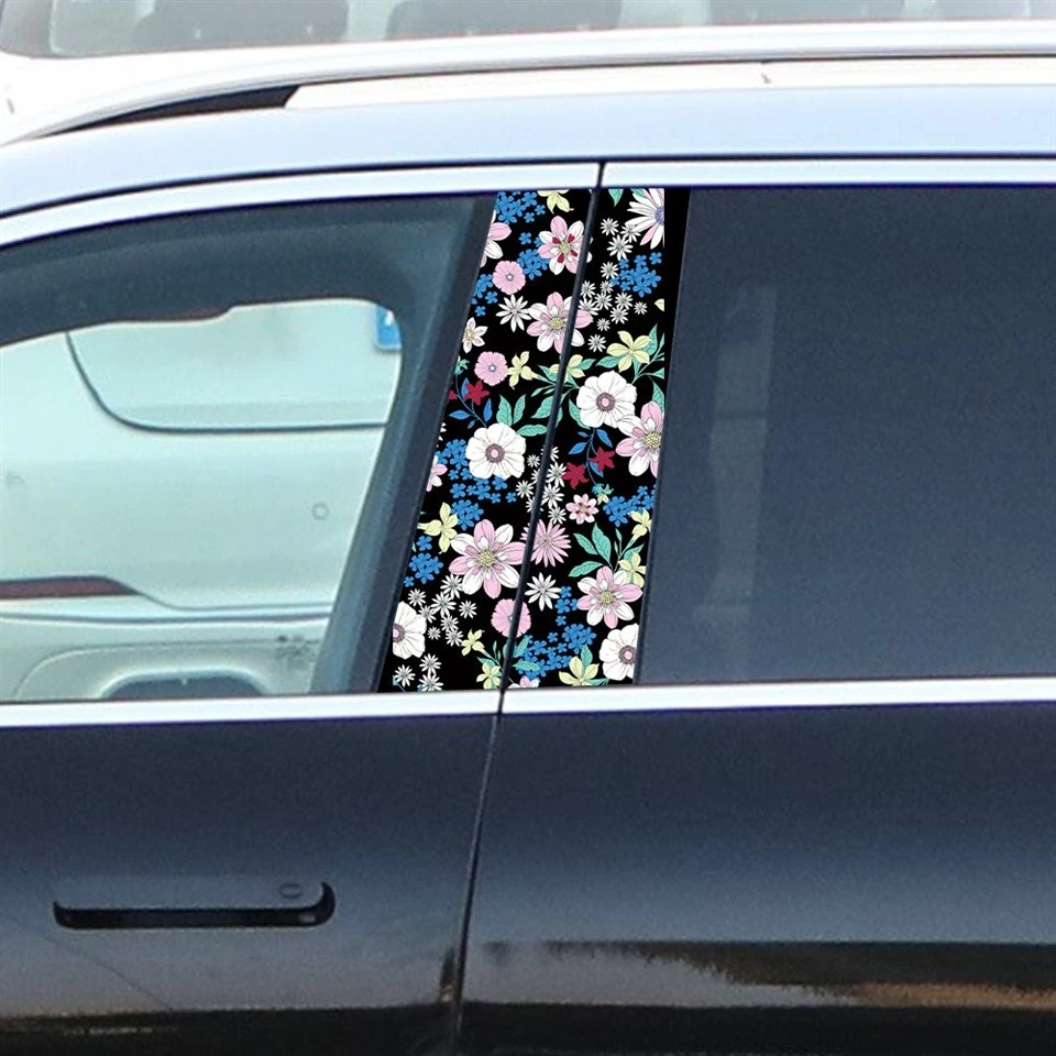 Car Vinyl Sticker B Pillar Decoration
