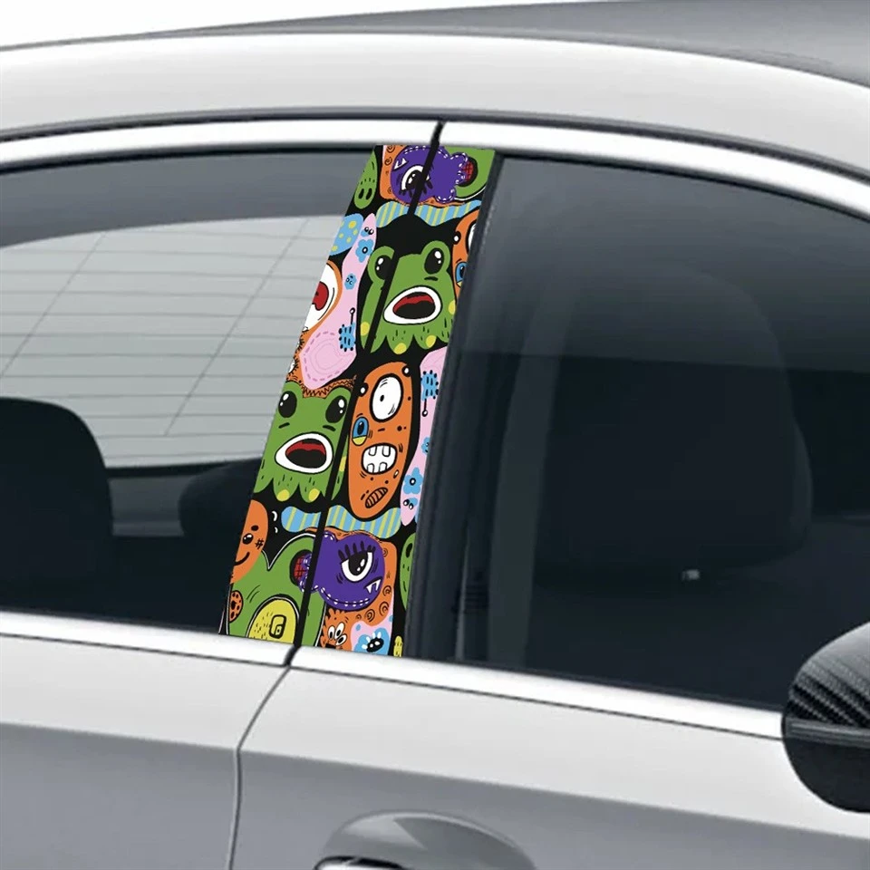 Car Vinyl Sticker B Pillar Decoration