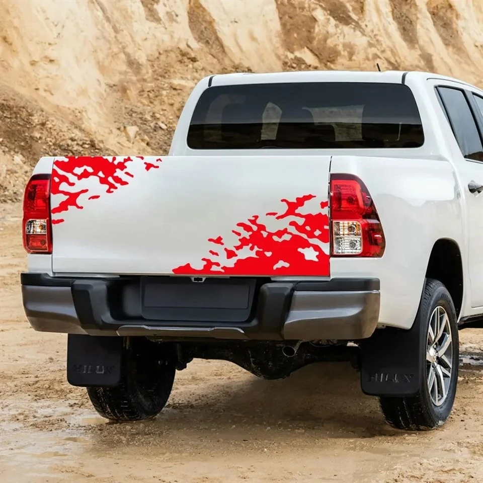 Car Tail Decoration Decal Sticker For Toyota