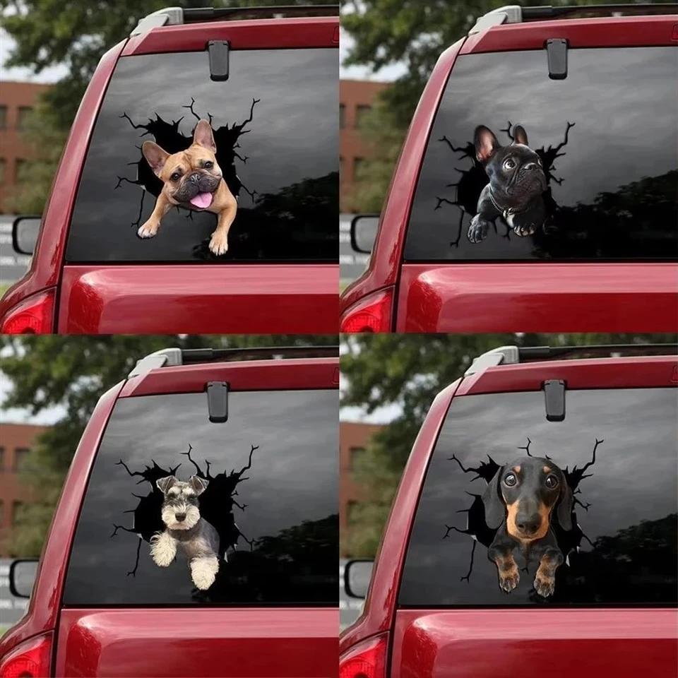 Cartoon 3D CHICKEN CAR STICKER For Car suppliers