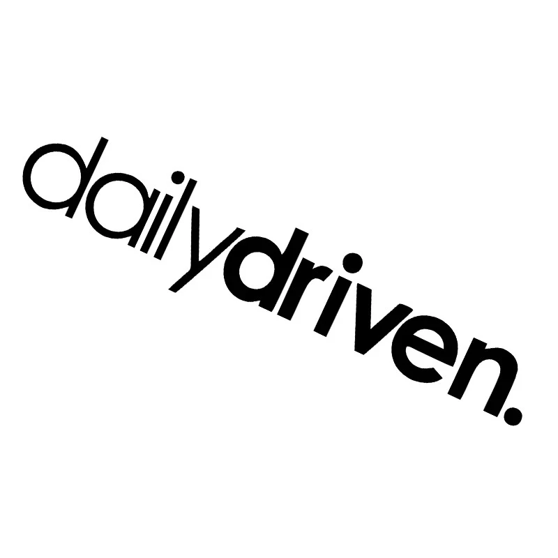 Cartoon Daily Driven Car Sticker JDM Style