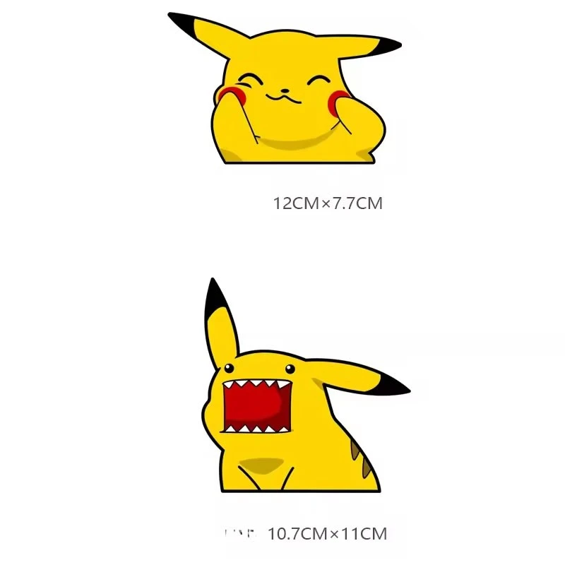 Cartoon Pikachu Car Stickers