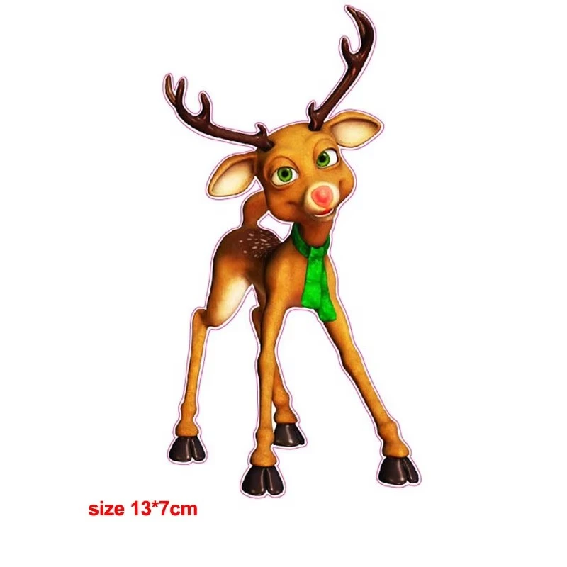 Christmas Style Printing Custom Vinyl Sticker
