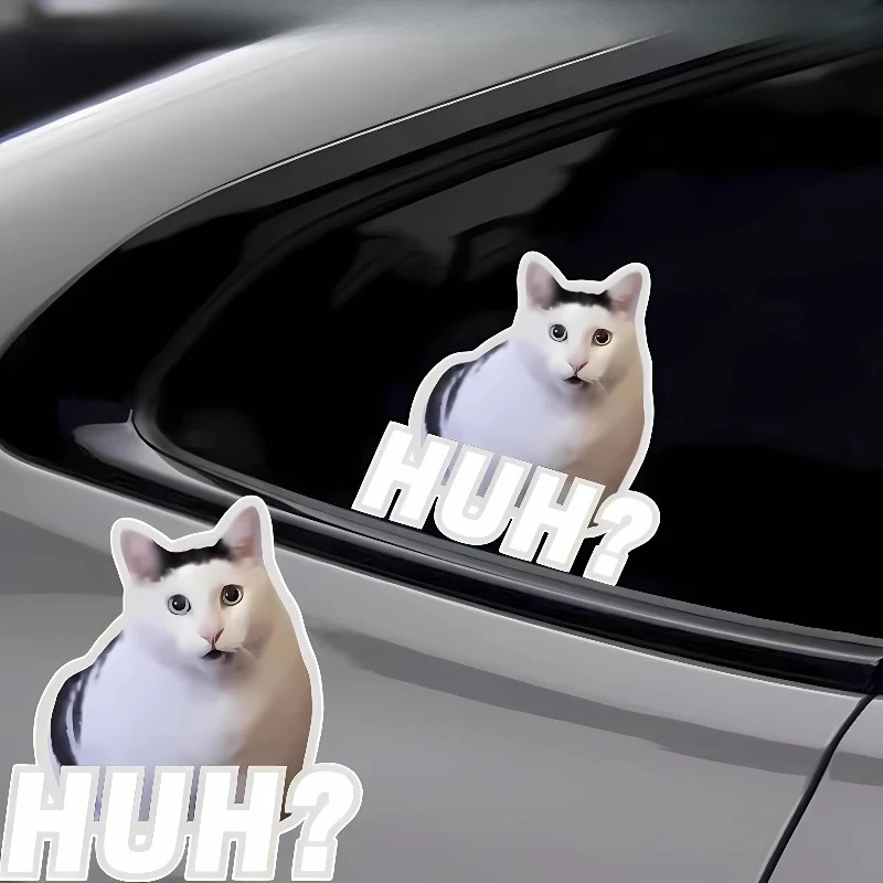 Chuh 고양이 오토바이 스티커 자동차를위한 재미있는 밈