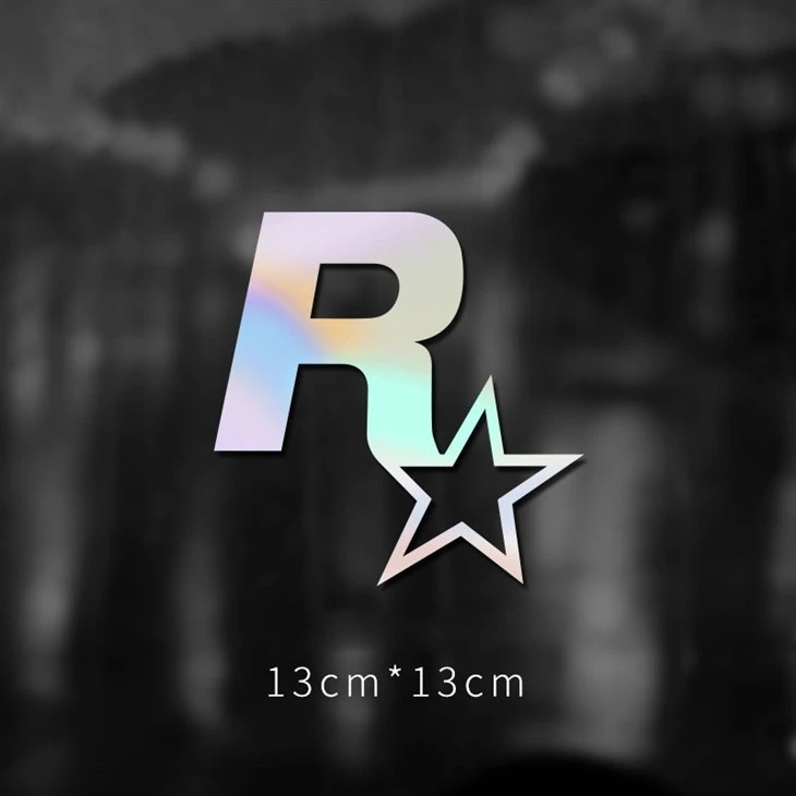 R Star GTA Vinyl Sticker