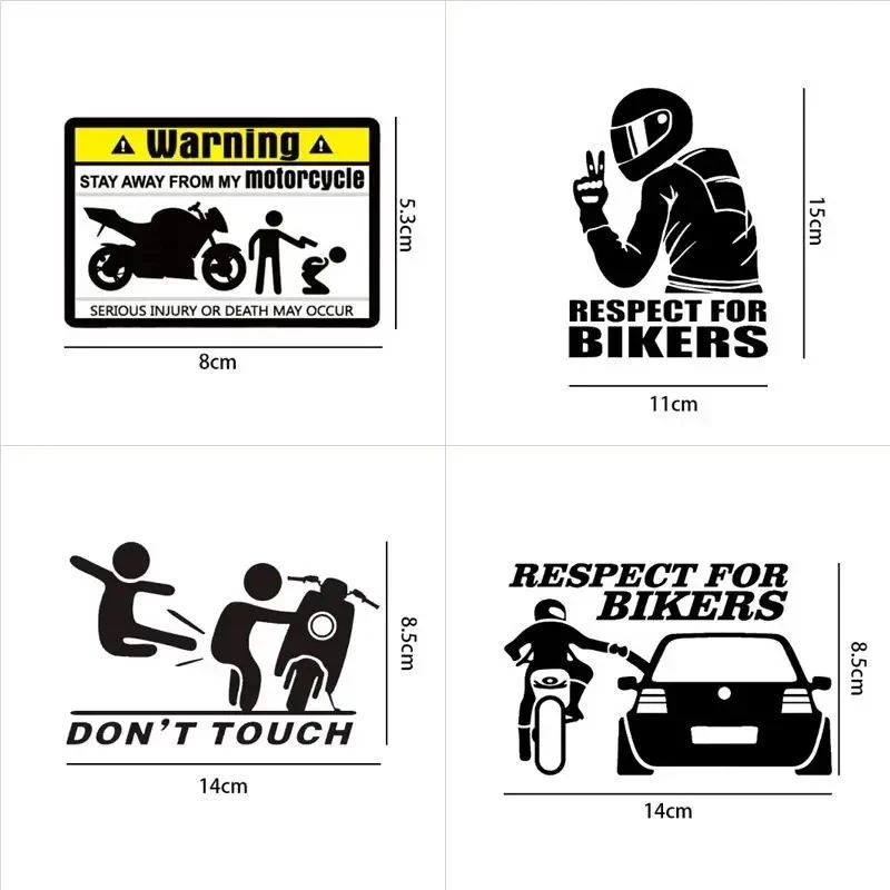Dont Touch Warning Mark Creative Funny Stickers price