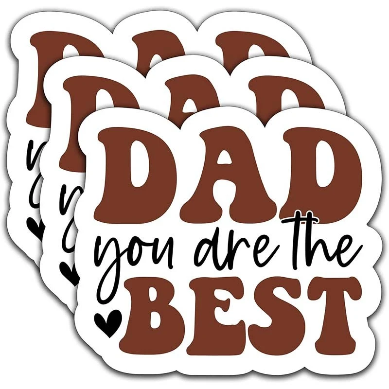 Dad Best Gift Sticker