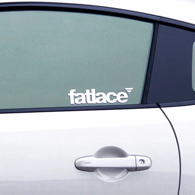 English Letter Fatlace Car Stickers For Auto Body high quality