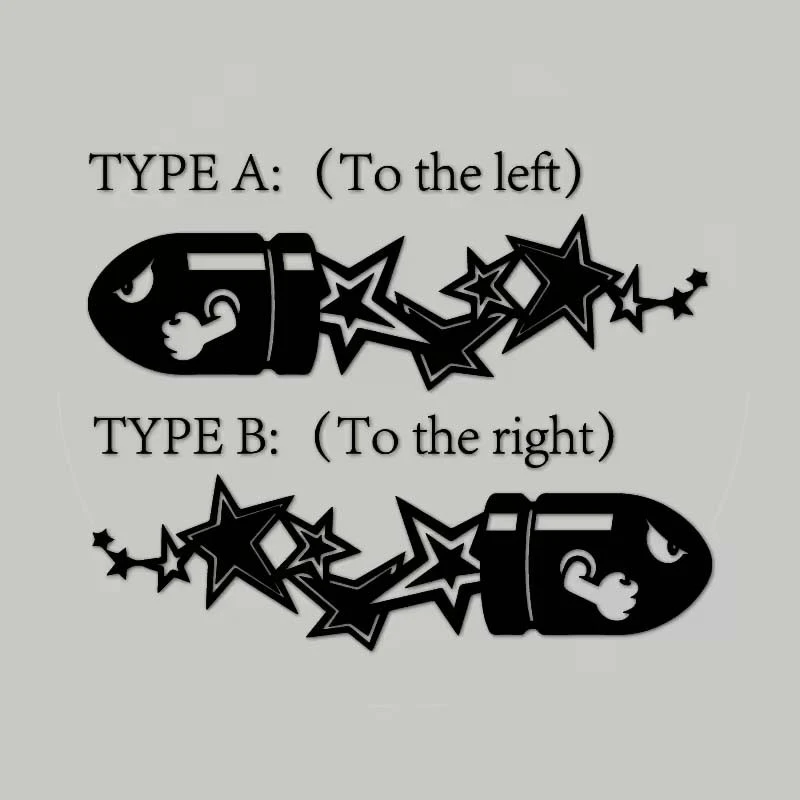 ET11403# BULLET Cartoon Stickers Cute Funny