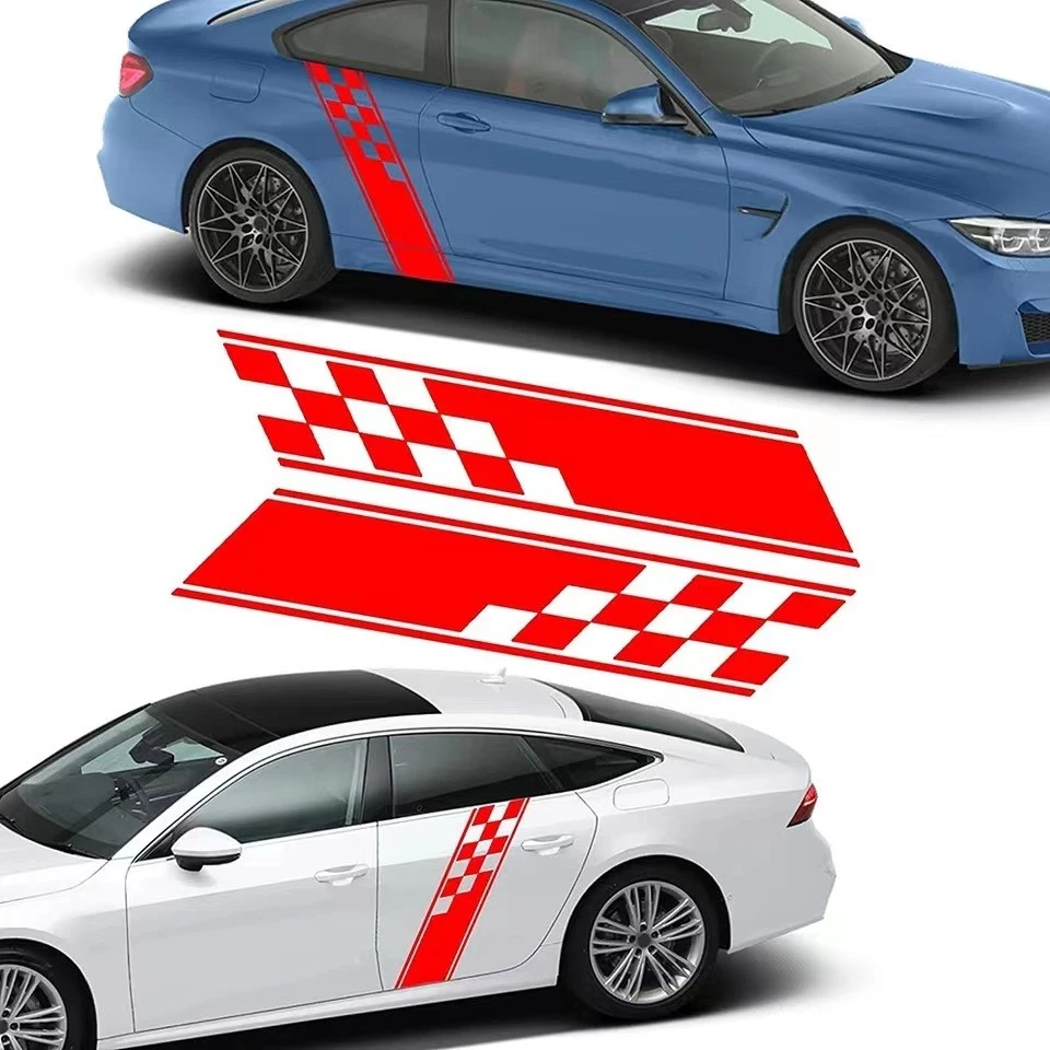 ETIE Racing Style Car Body Sticker