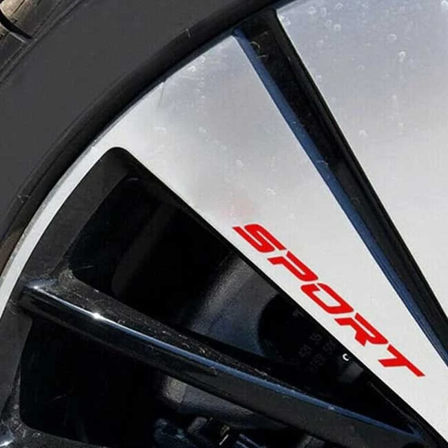 Free Sport Car Sticker Stock