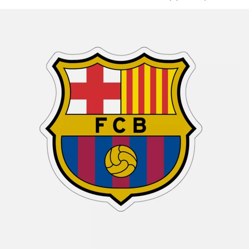 Barcelona Football Club Stickers