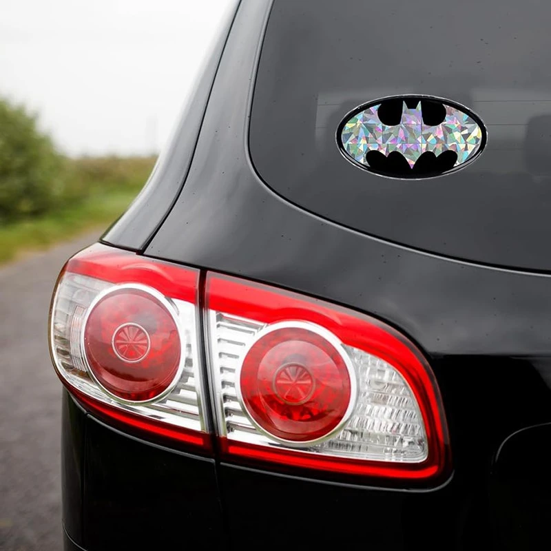 BAT MAN LASER STICKER