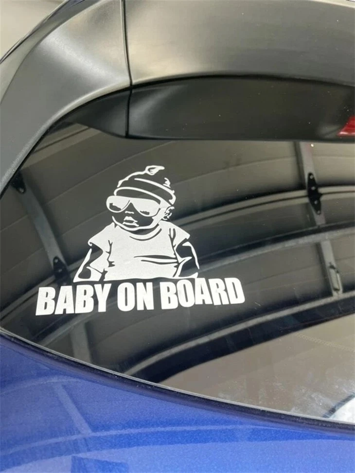 Baby On Board Vehicle Window Decal