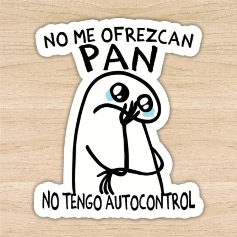 재미있는 "No Me ofrezcan 팬 스페인 스티커