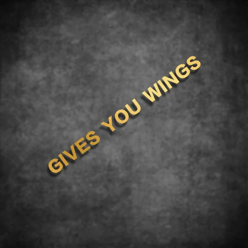 GIVES YOU WINGS Motorcycle Helmet Stickers price