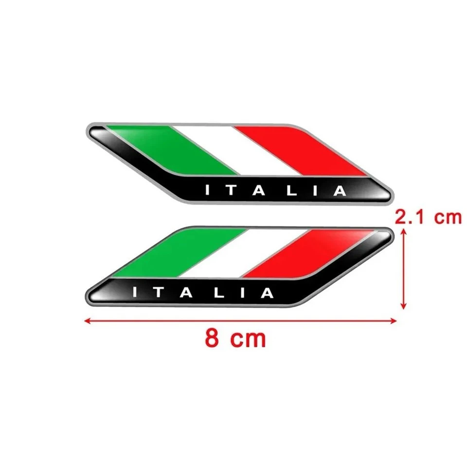 ITALY Tricolor Flag Emblem Badge 3D suppliers