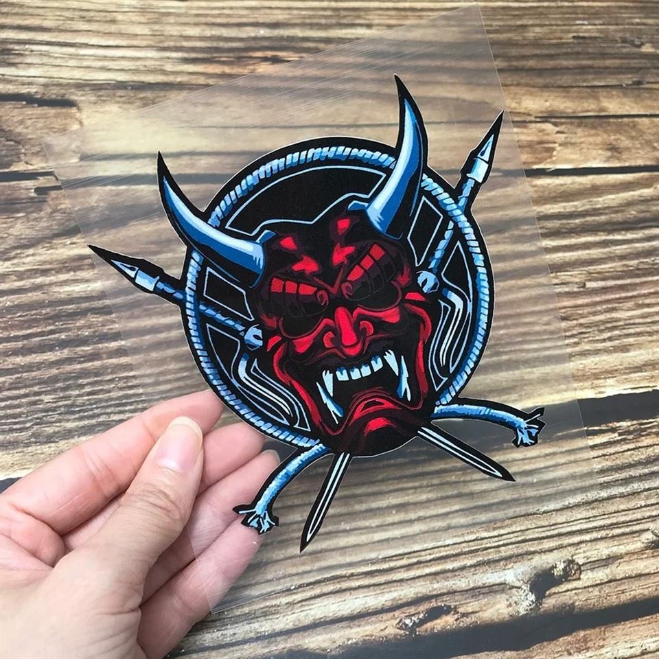 JDM Reflective Japanese Onimusi Stickers price