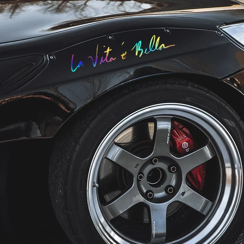 La Vita E Bella Reflective Car Stickers suppliers