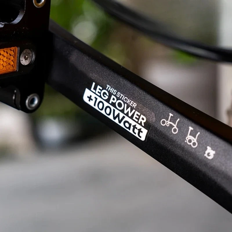 LEG POWER Watt Bicycle Frame Stickers best
