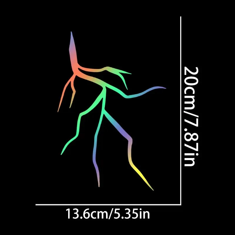 Lightning Car Crack Sticker Waterproof Self Adhesive suppliers