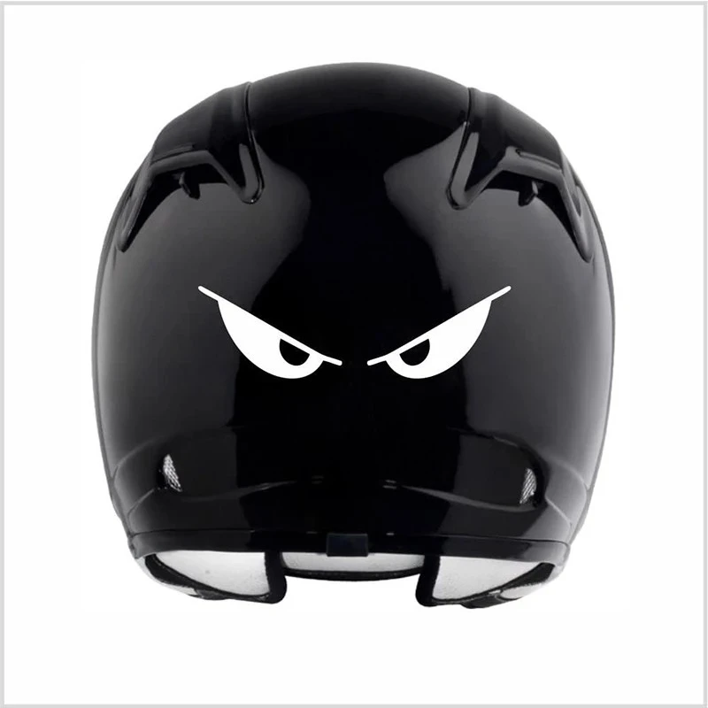 Motorcycle Helmet Evil Eyes Shape Body Sticker suppliers