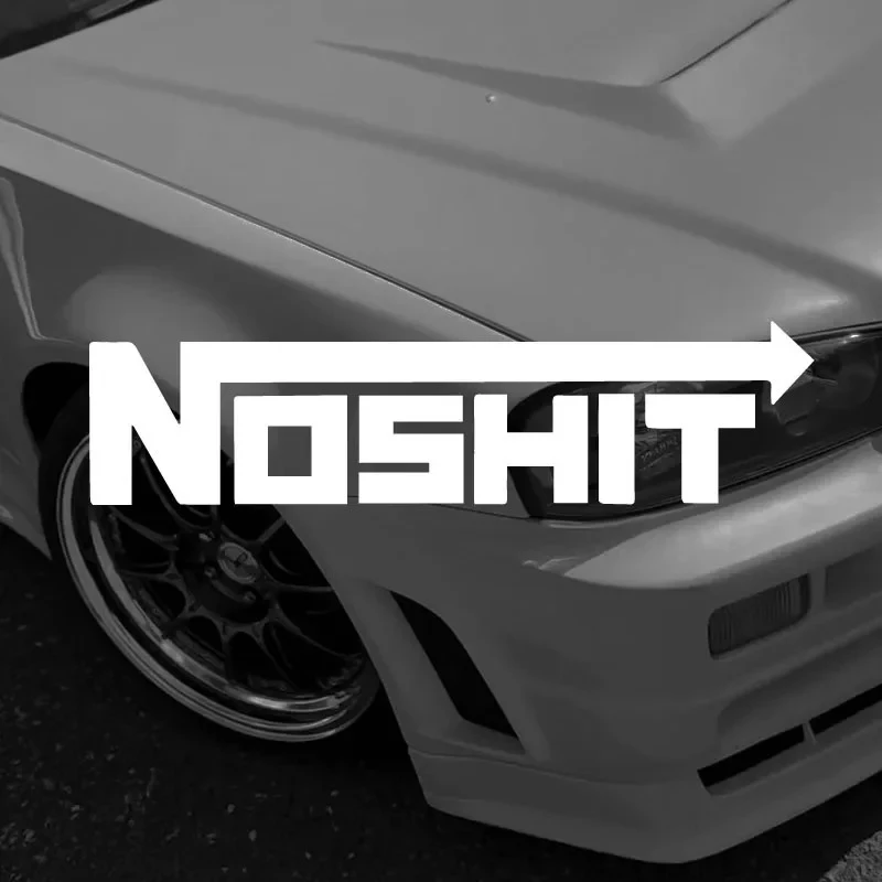Noshit nos 스타일 자동차를위한 재미있는 데칼