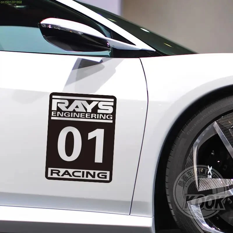 Rays No.1 Racing Car 스티커 데코어