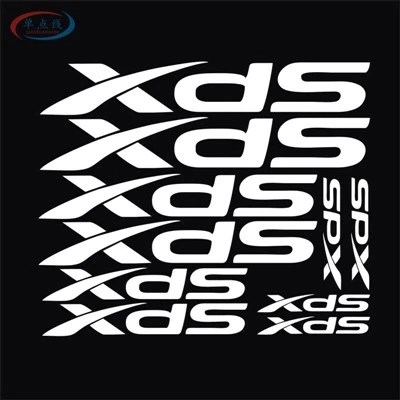 XDS 자전거 데칼 스티커