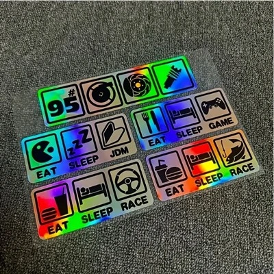 5pcs/set jdm - 스타일의 자동차 스티커 세트
