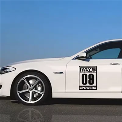 WTCC 스타일 레이싱 카 스티커