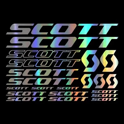 브랜드 Scott 자전거 데칼 스티커 키트