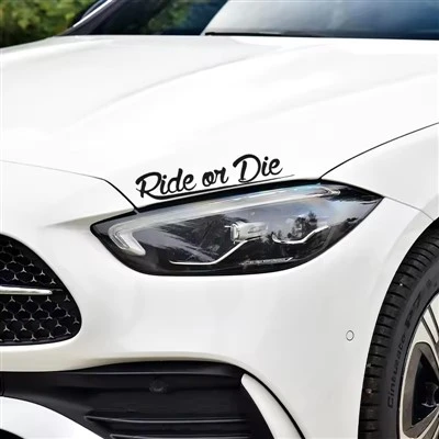 자동차 바디 스티커 Ride Or Die