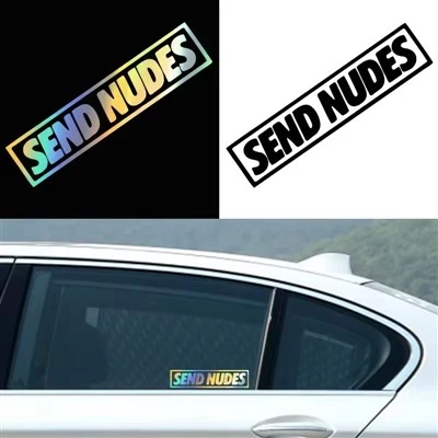 누드 농담 창 스티커를 보내십시오