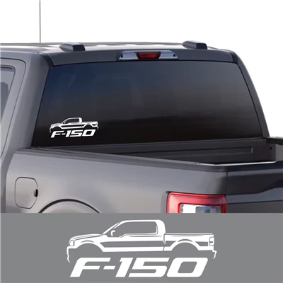 ET11368# FORD F150 비닐 데칼 자동차 바디 윈도우