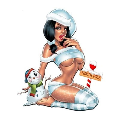 애니메이션 섹시한 여자 스티커